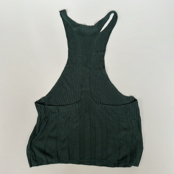 NWOT Free  People Intimately Women's Black Take Me Back Brami Top Balsalm Green - Picture 5 of 9